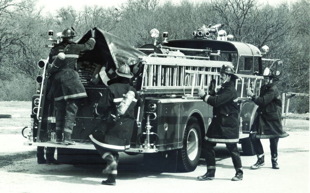 Historic Fire Truck Can Be Seen Each Year During Annual Christmas Parade